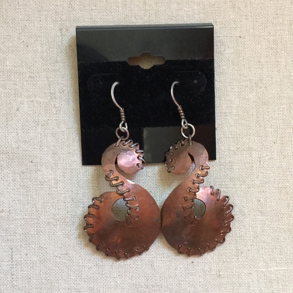 🦄Beautiful Copper earrings - Picture 1 of 2